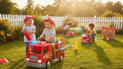 How to Choose the Best Battery Powered Fire Truck for Kids Playtime