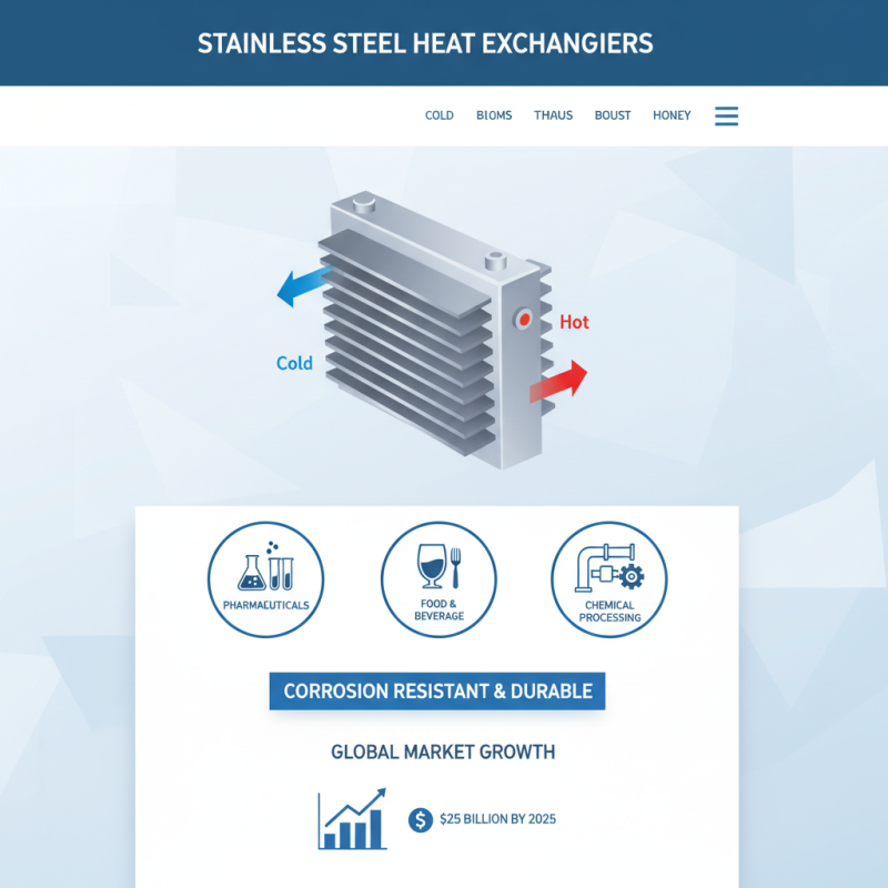 Top 5 Benefits of Stainless Heat Exchangers for Efficient Energy Transfer