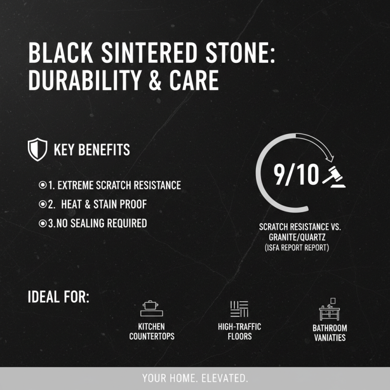 How to Choose the Best Black Sintered Stone for Your Home Design