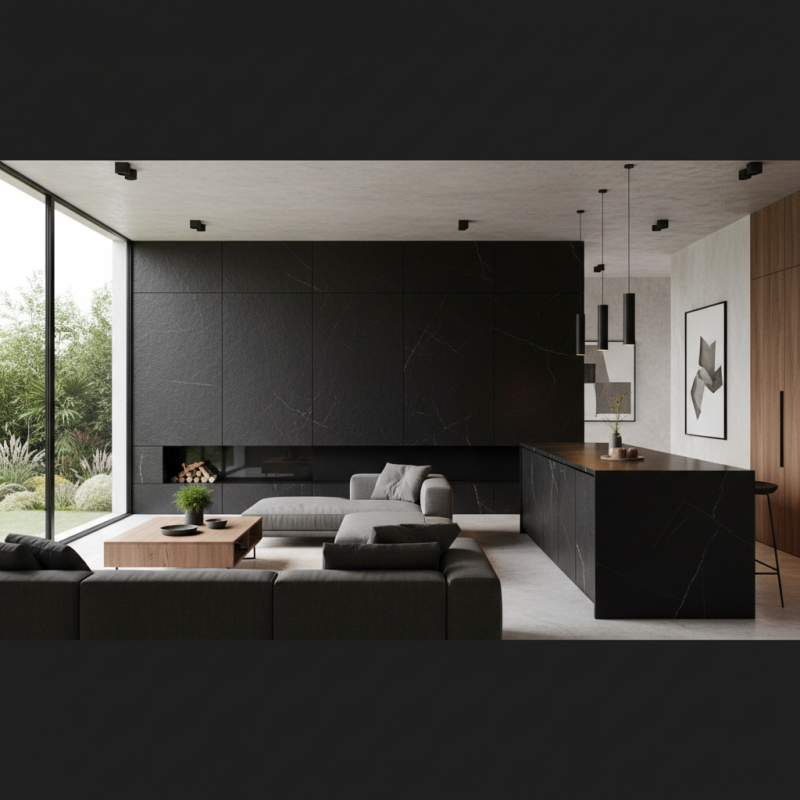 How to Choose the Best Black Sintered Stone for Your Home Design