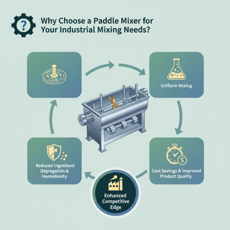 Why Choose a Paddle Mixer for Your Industrial Mixing Needs?