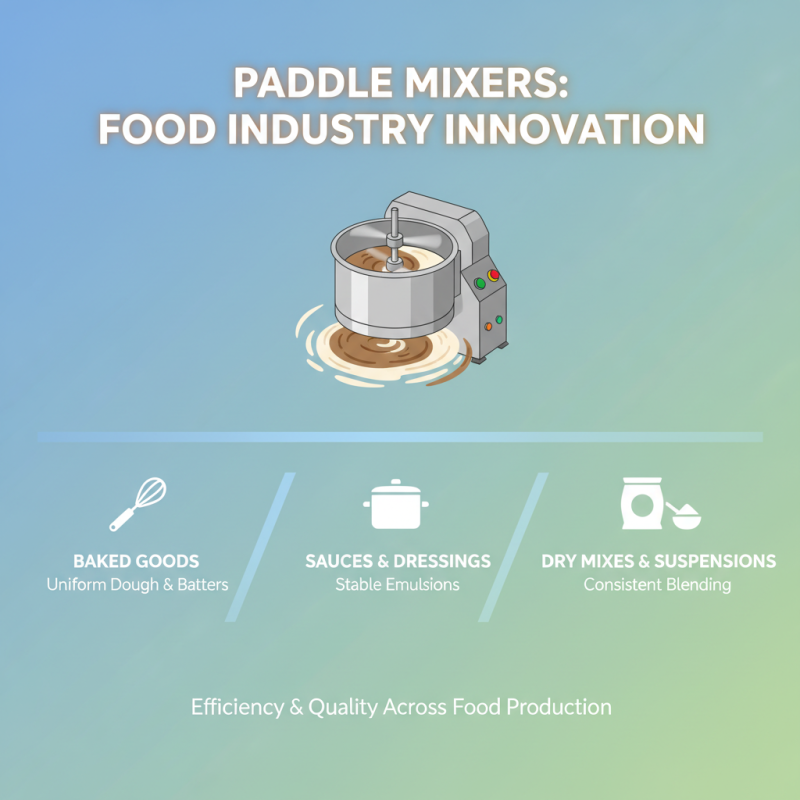 Why Choose a Paddle Mixer for Your Industrial Mixing Needs?