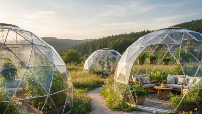 Top Benefits of Garden Domes for Sustainable Outdoor Living Spaces