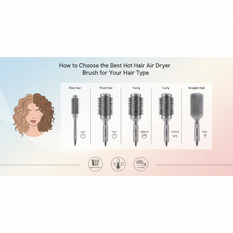 How to Choose the Best Hot Hair Air Dryer Brush for Your Hair Type