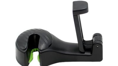G01 Car Seat Headrest Hook Phone Holder Hanging Handbag (1).jpg