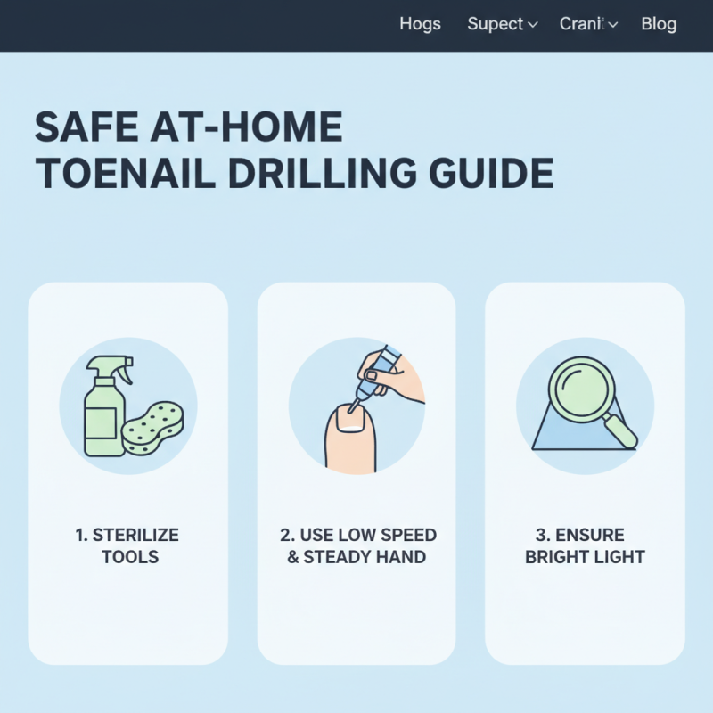 Top 10 Ways to Safely Drill For Toenails at Home