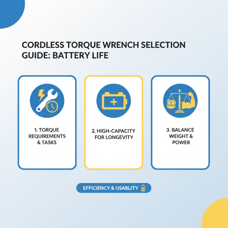 How to Choose the Best Cordless Torque Wrench for Your Needs