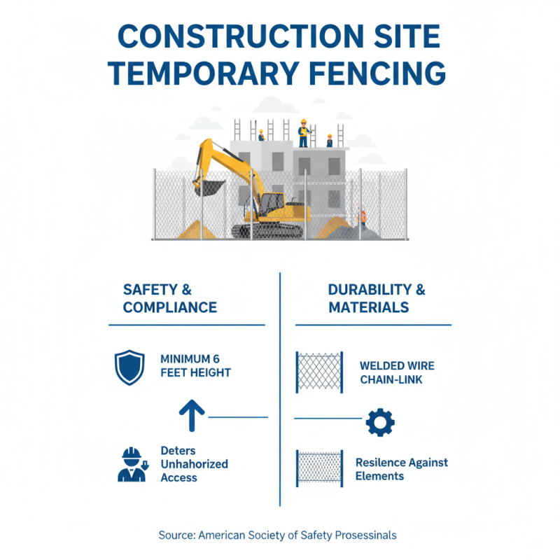 How to Choose the Best Temporary Fences for Your Construction Site