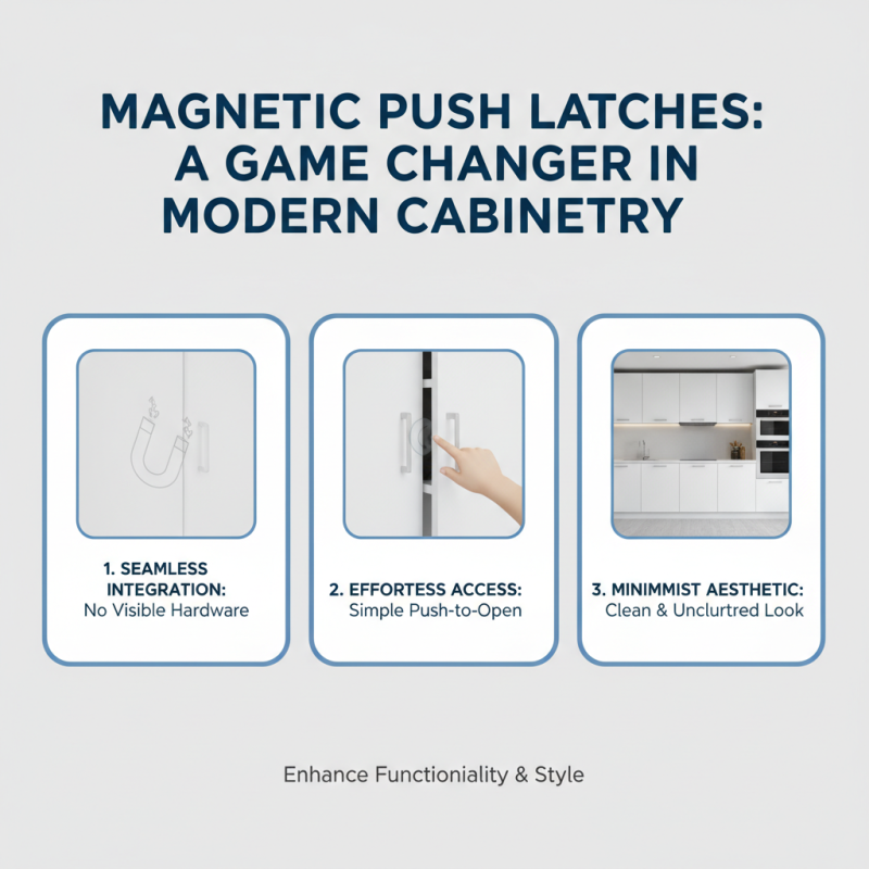 Top 10 Benefits of Using Magnetic Push Latch for Your Cabinets and Furniture