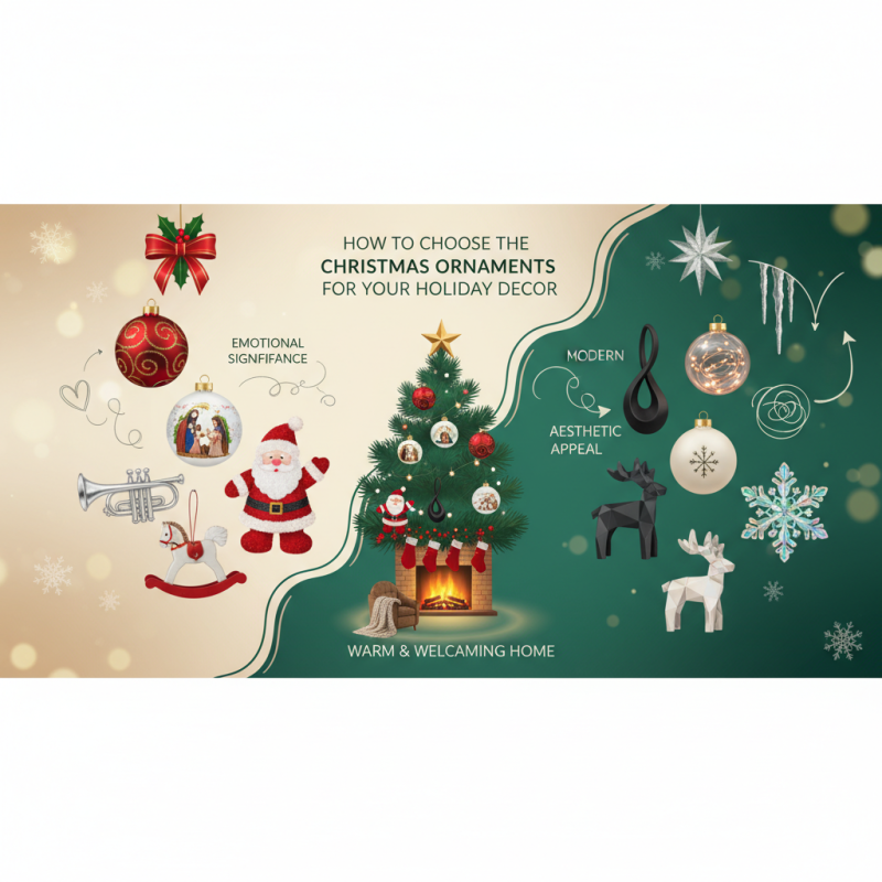 How to Choose the Perfect Christmas Ornaments for Your Holiday Decor