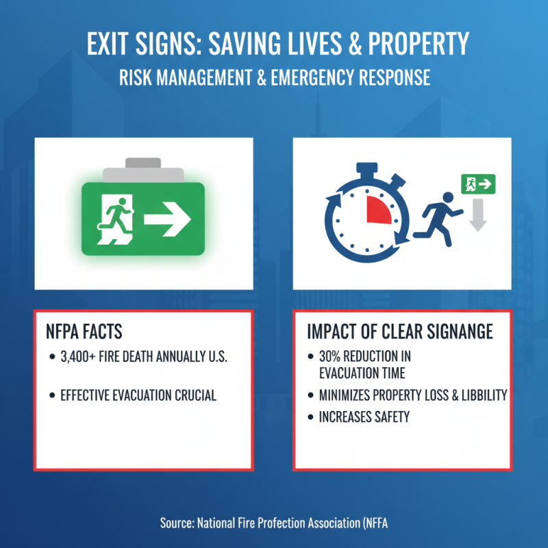 Why Are Exit Signs Important for Safety in Buildings and Public Spaces
