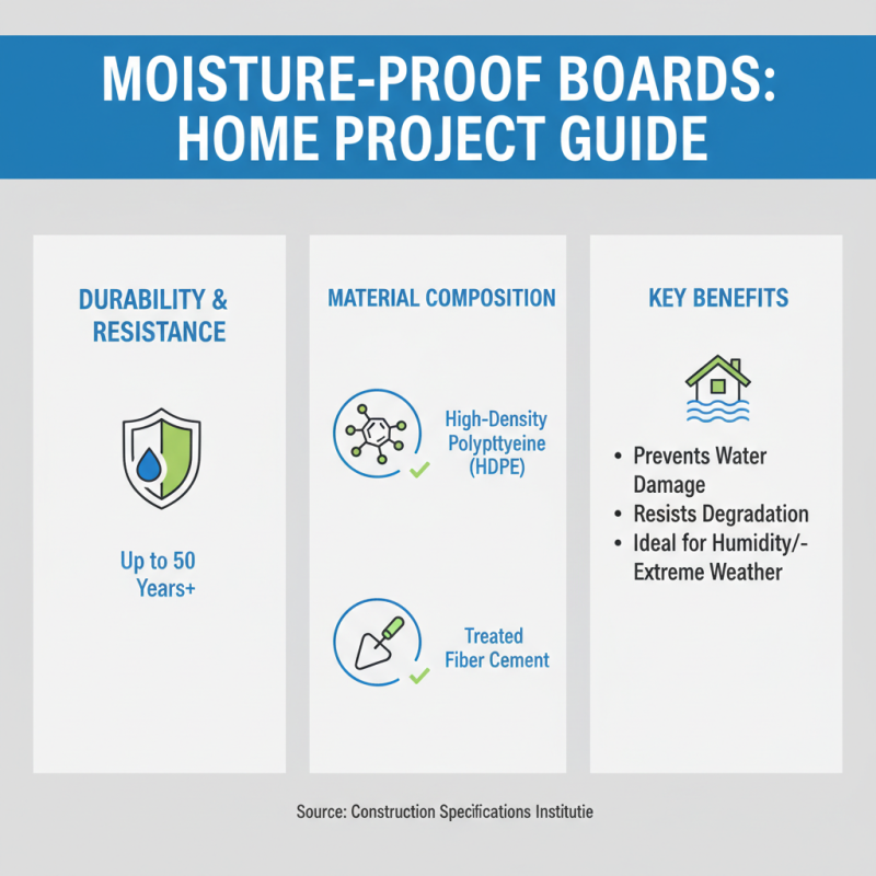 How to Choose the Best Moisture-Proof Board for Your Home Projects?