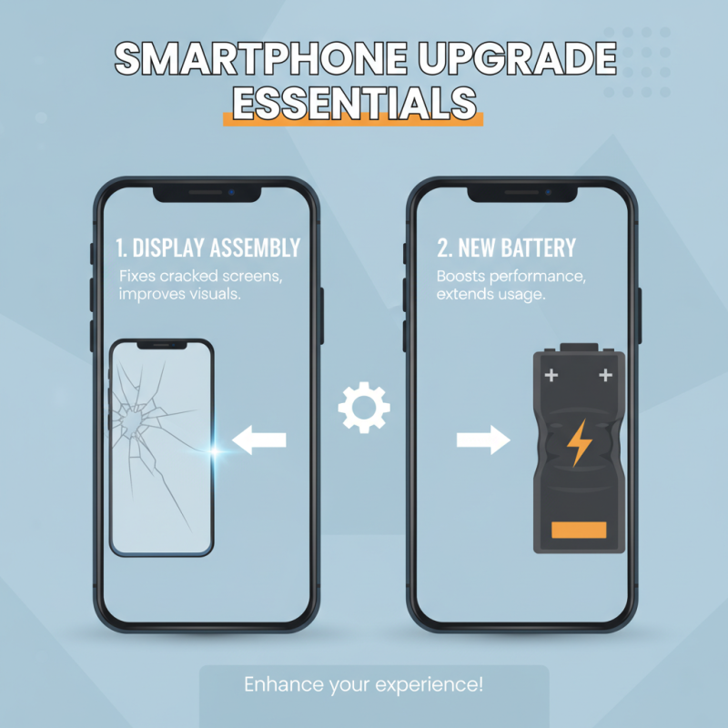 Top 10 Smartphone Replacement Parts You Need for Your Device Upgrade
