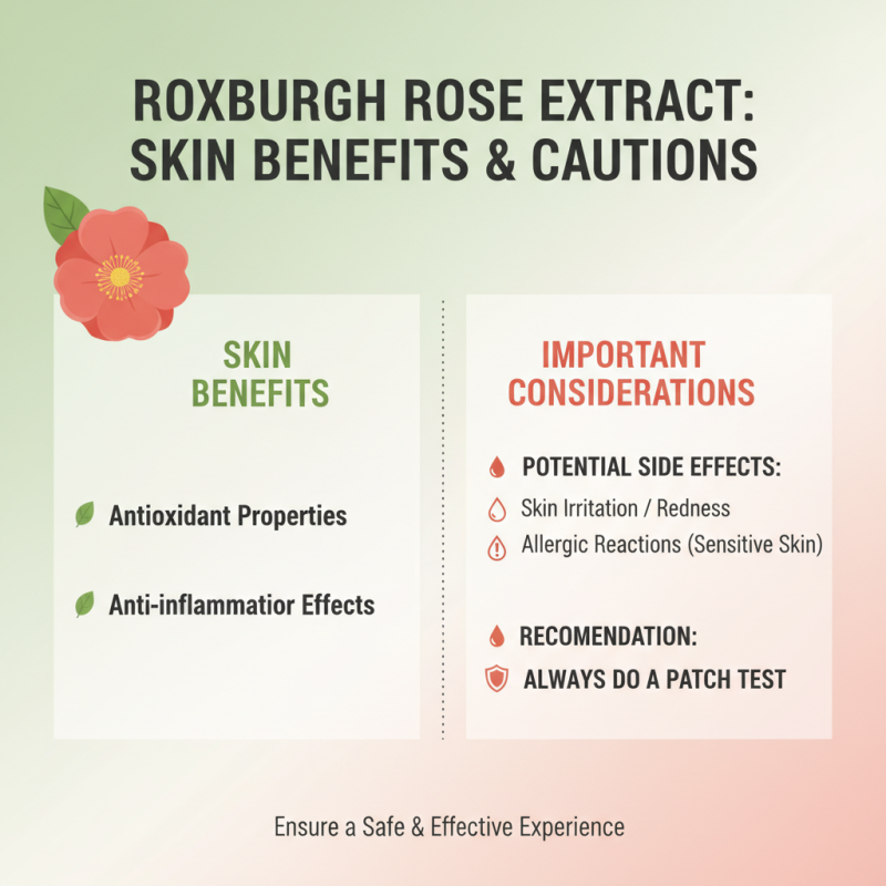How to Use Roxburgh Rose Extract for Skin Benefits and Natural Beauty