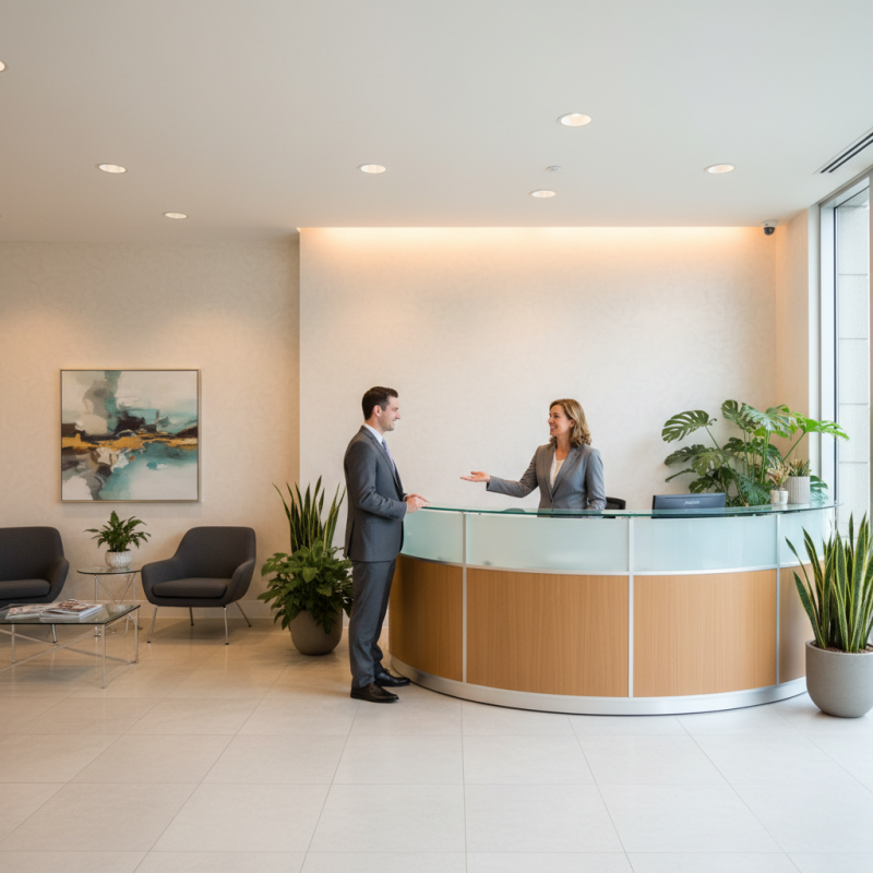 Top 10 Reception Desk Tips for Creating an Inviting First Impression