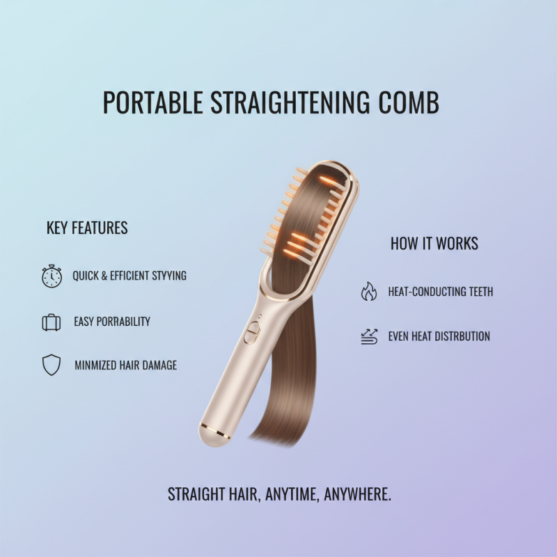 Top 10 Portable Straightening Combs for Effortless Hair Styling