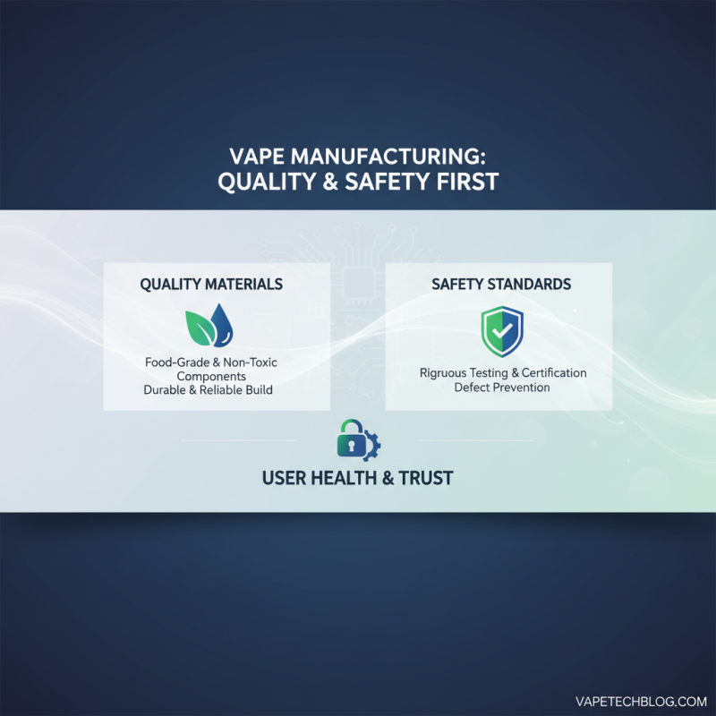 Top 10 Vape Manufacturers: What to Look for in Quality and Safety