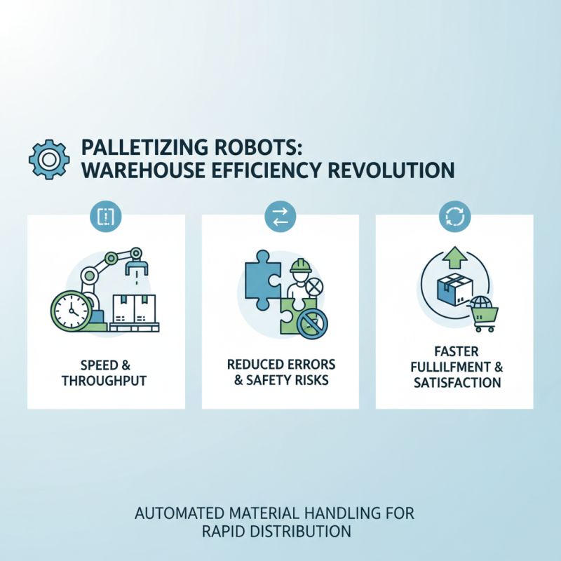 Top Benefits of Using Palletizing Robots in Modern Warehousing Operations