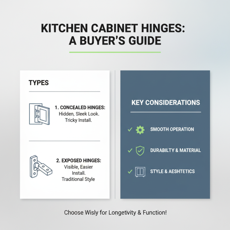 What is a Kitchen Hinge Types Guide for Homeowners