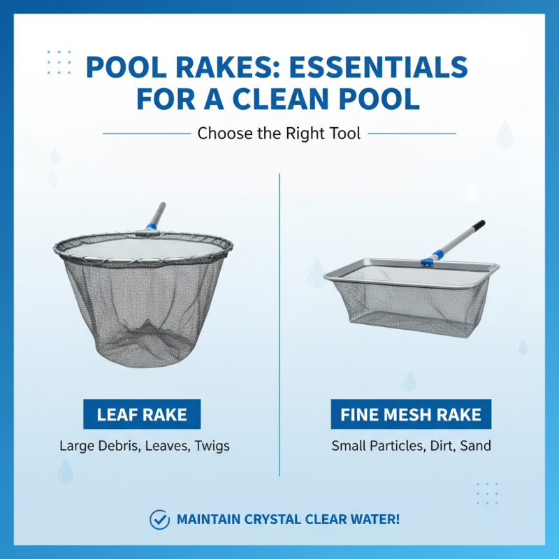 Why You Need a Pool Rake for Clean and Clear Swimming Pools