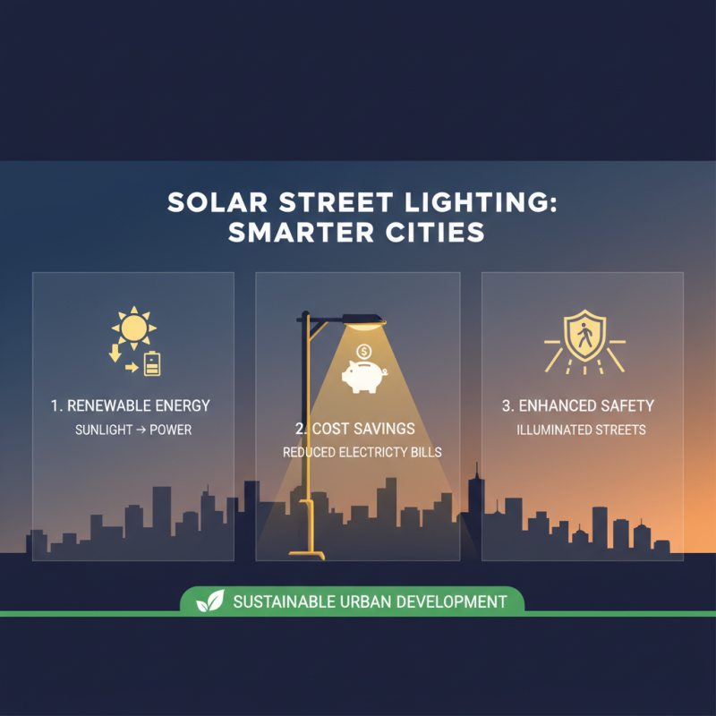 Top Benefits of Solar Street Light Dusk to Dawn Solutions for Cities
