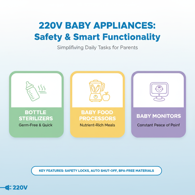 Top 2025 Wholesale 220V Baby Appliances for Safe Home Use