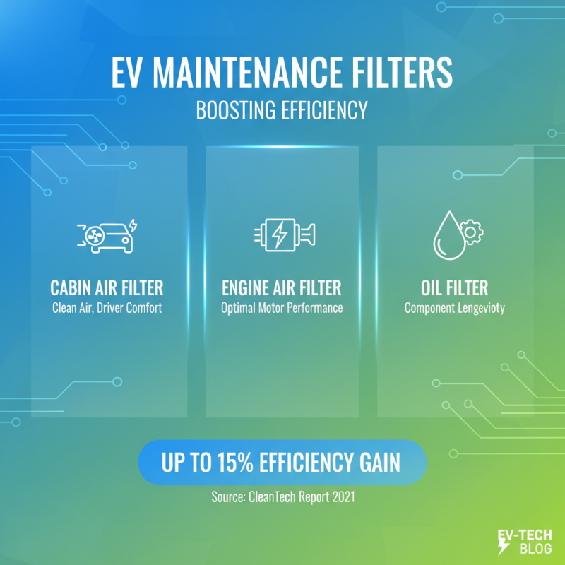 How to Choose the Right Filter for Your Electric Vehicle Maintenance
