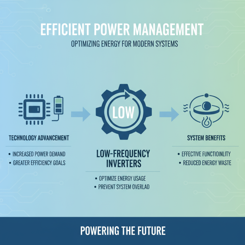 Why Low Frequency Inverters Are Essential for Efficient Power Management