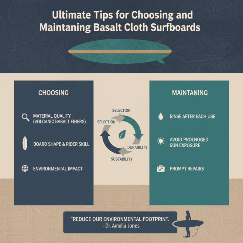 Ultimate Tips for Choosing and Maintaining Basalt Cloth Surfboards