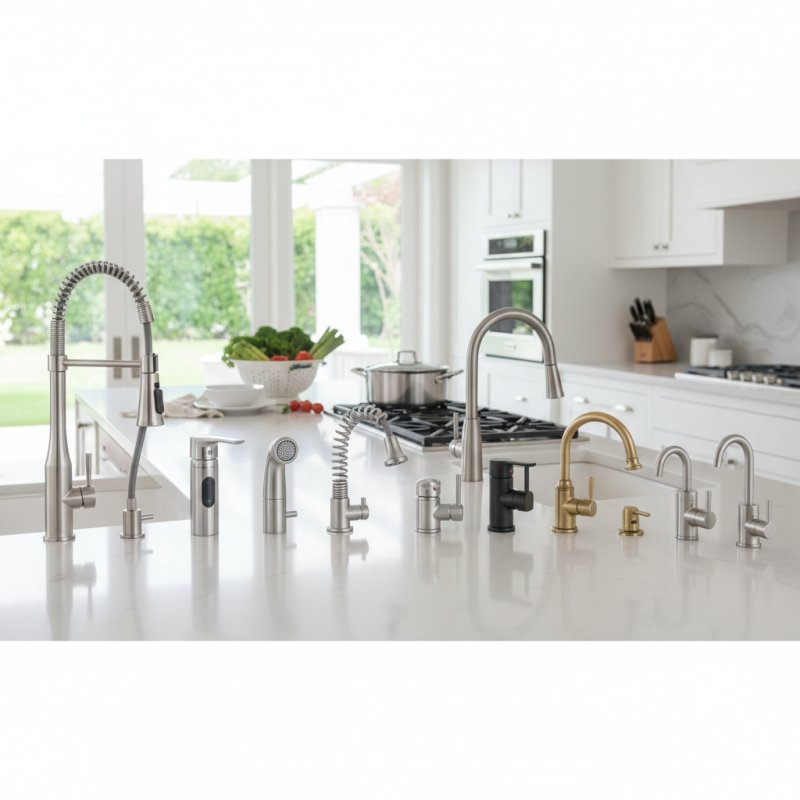 Top 10 Kitchen Faucet Types for Modern Homes and Their Benefits