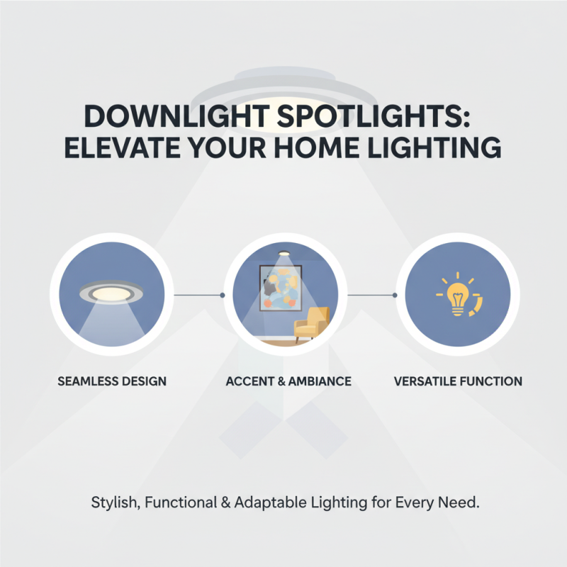 Why Choose Downlight Spotlights for Your Home Lighting Needs