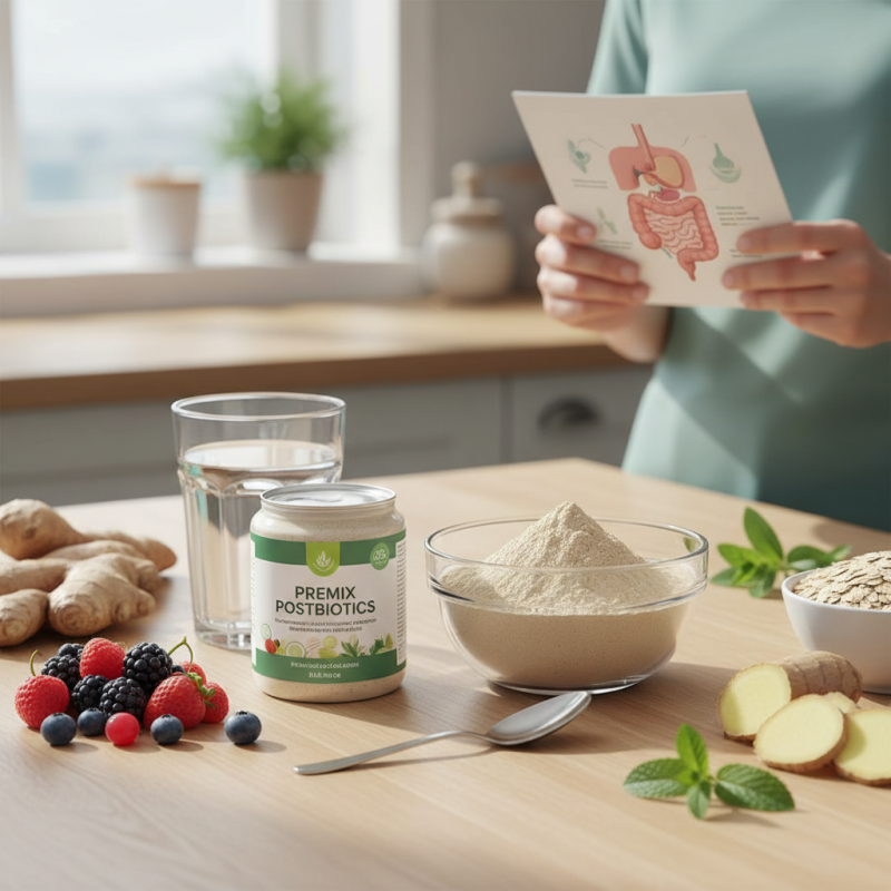 Top Benefits of Premix Postbiotics for Gut Health and Wellness