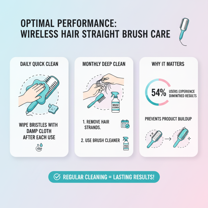 How to Use a Wireless Hair Straight Brush for Effortless Styling in 2025