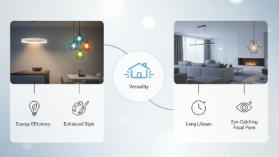 Top Benefits of Using Led Pendant Lights in Modern Home Decor