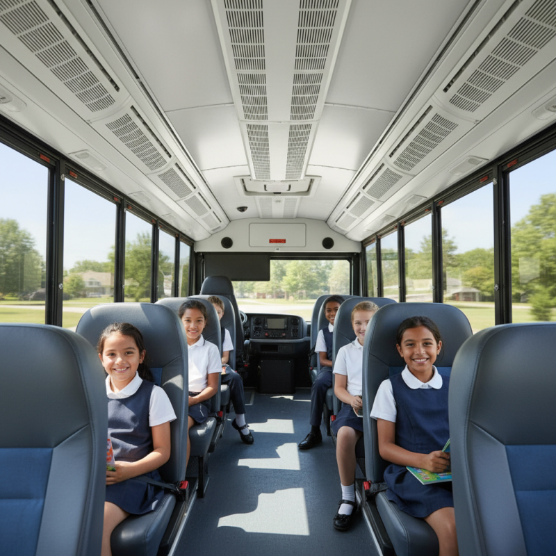 Top Features of School Bus Air Conditioning Systems
