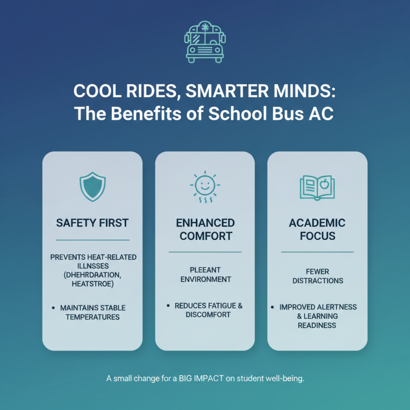 Top Features of School Bus Air Conditioning Systems
