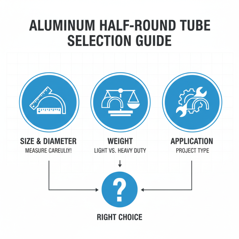 How to Choose the Right Aluminium Half Round Tube for Your Project
