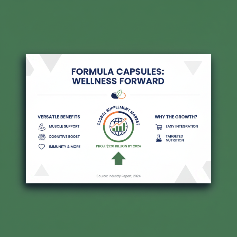 What Are Formula Capsules? Benefits, Uses, and How They Work