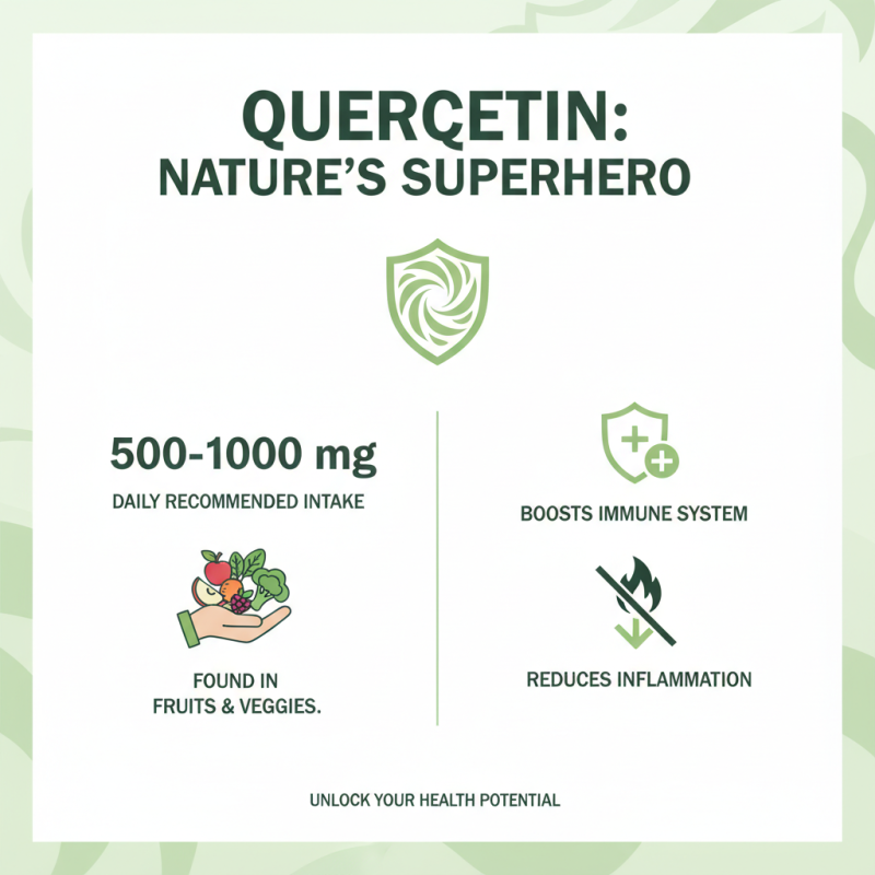 How to Use Quercetin for Maximum Health Benefits in 2026