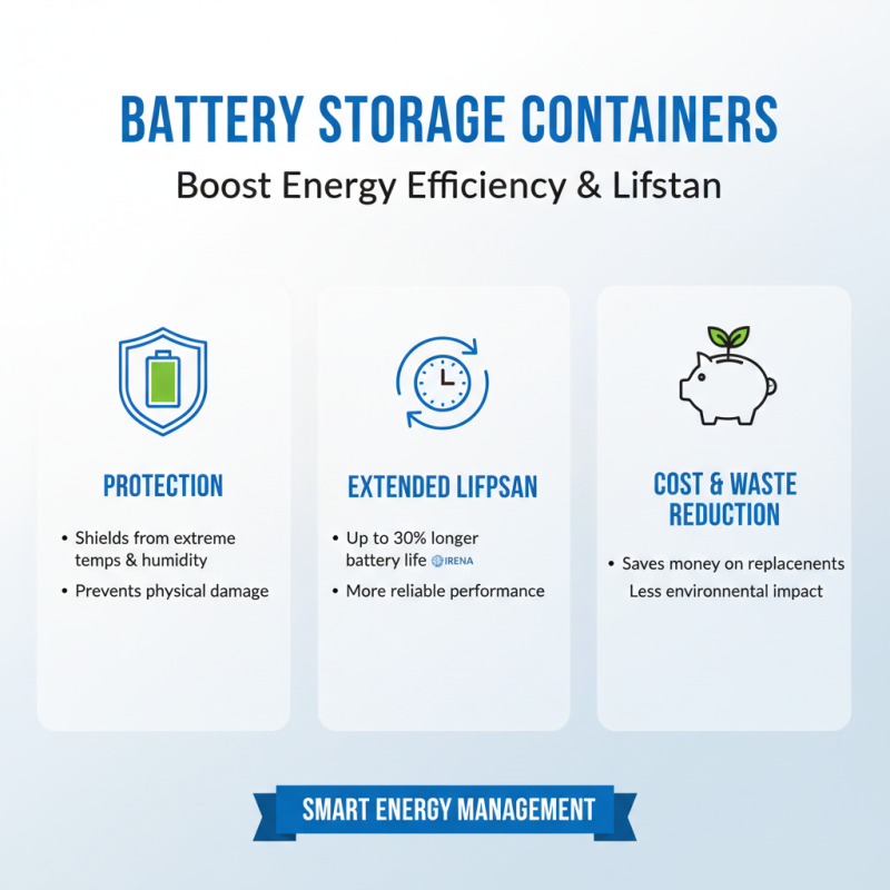 2026 How to Choose the Right Battery Storage Container for Your Needs
