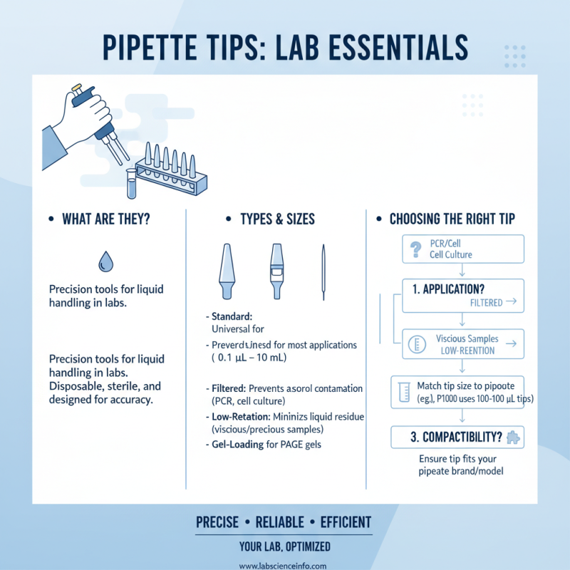 What is a Pipette Tip and How to Choose the Right One for Lab Use