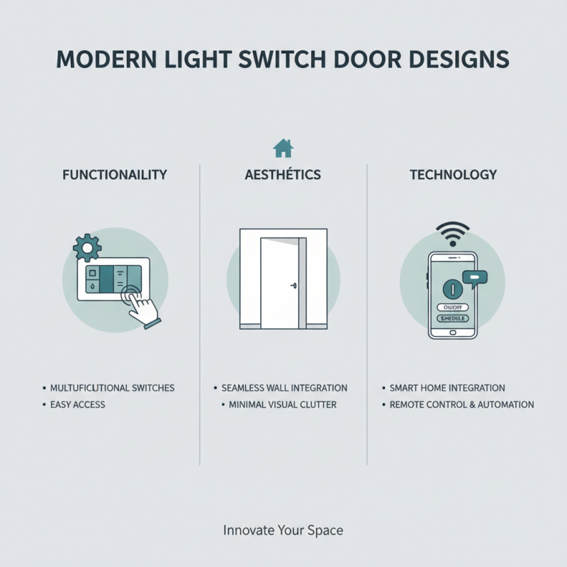 2026 Best Light Switch Door Designs for Modern Homes and Interiors