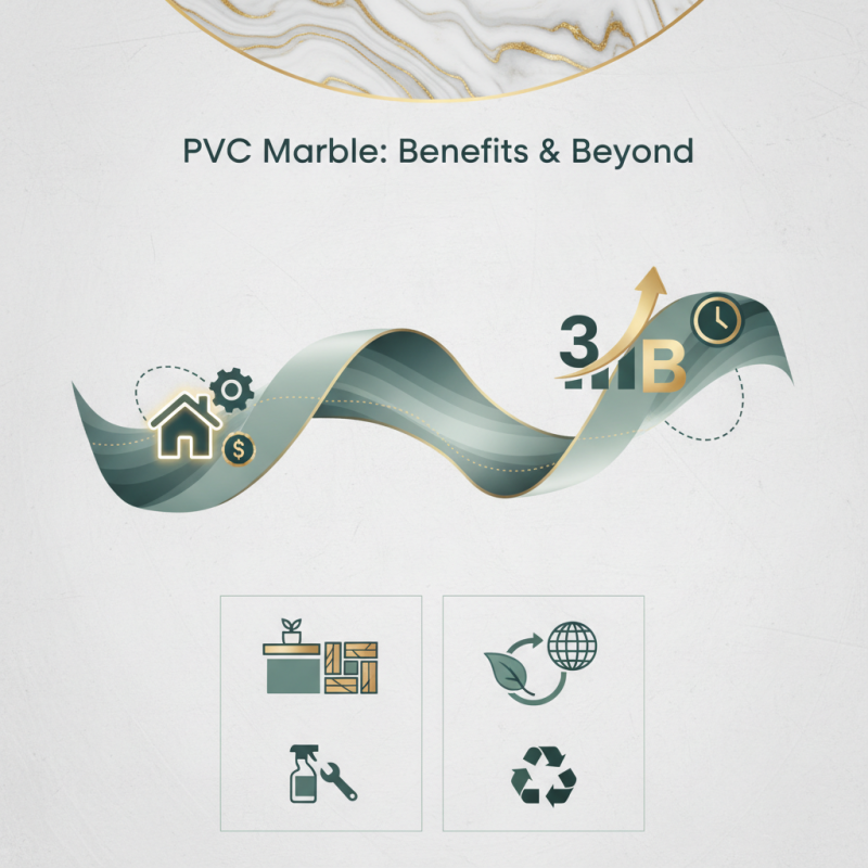What is PVC Marble and its Benefits for Home Decoration