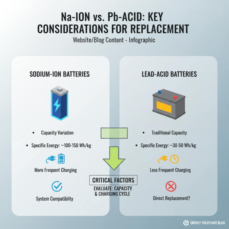 Top 5 Tips for Choosing Lead-Acid Replacement Sodium Batteries