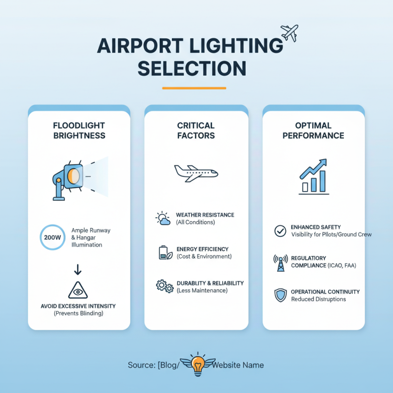 Advocating Environmentally Friendly Airport Lighting Solutions: How to Select the Optimal High-Power COB Cutoff High-Mast Flood Light for Airport Aprons to Resolve Light Spill