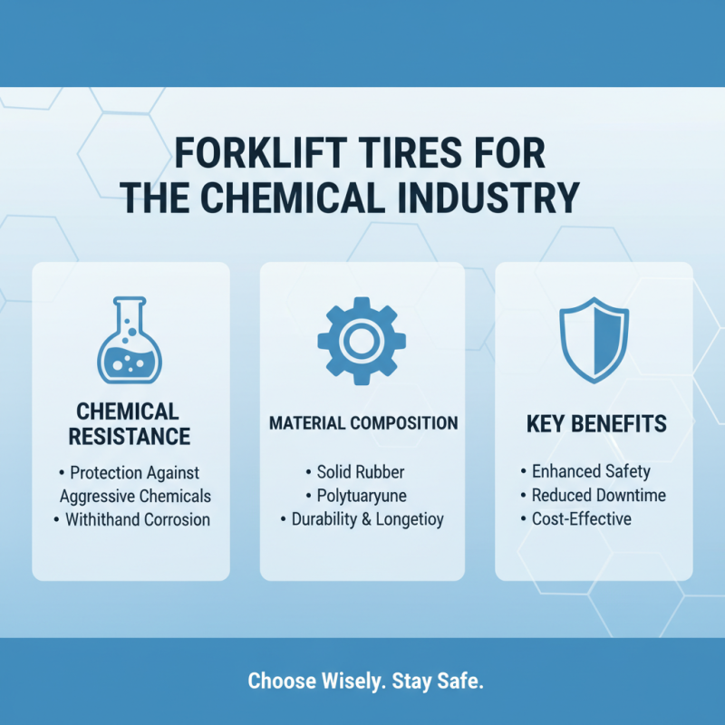 How to Choose the Best Forklift Tires for the Chemical Industry?