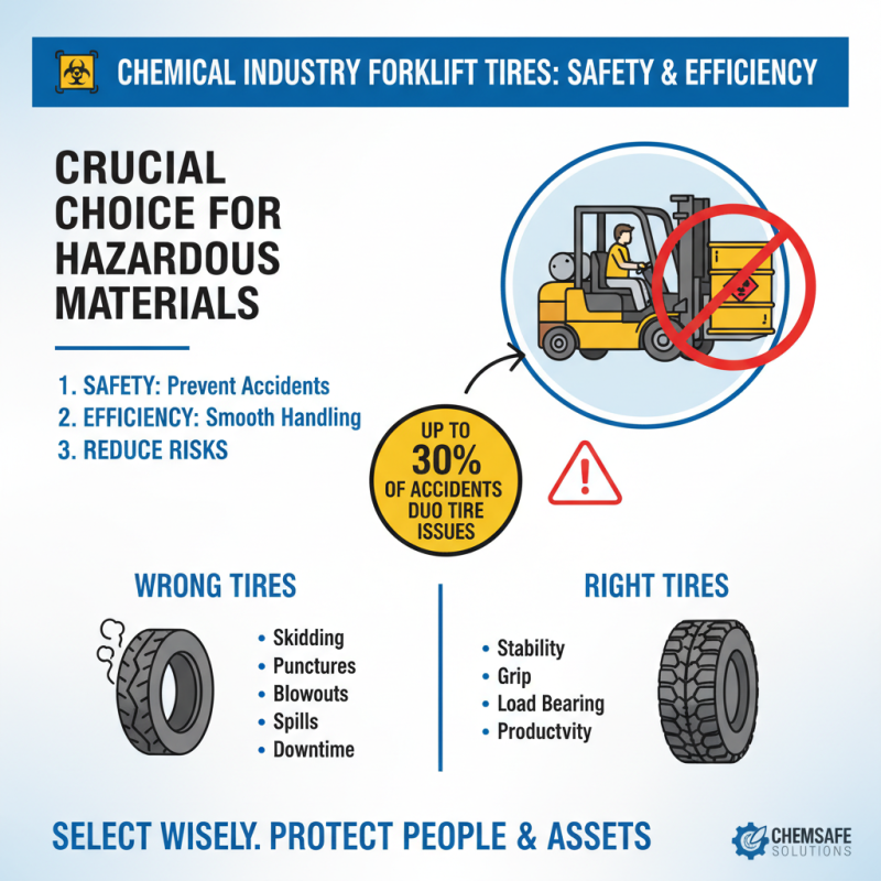How to Choose the Best Forklift Tires for the Chemical Industry?