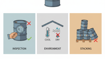 How to Properly Use Closed Printed Tin Barrels for Storage?
