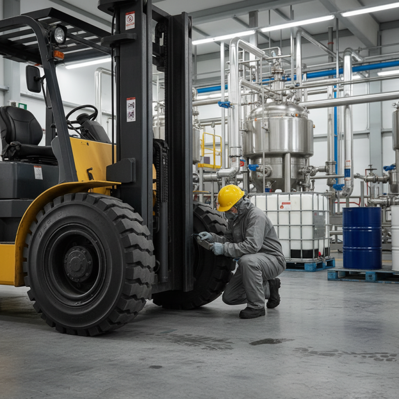 How to Choose the Best Forklift Tires for the Chemical Industry?