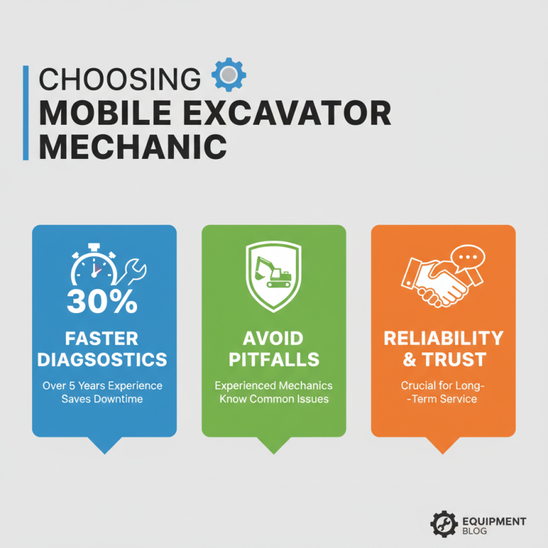 Why Choose a Mobile Excavator Mechanic for Your Equipment Needs?